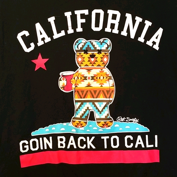 Riot Society California men's graphic tee size M - Picture 2 of 4